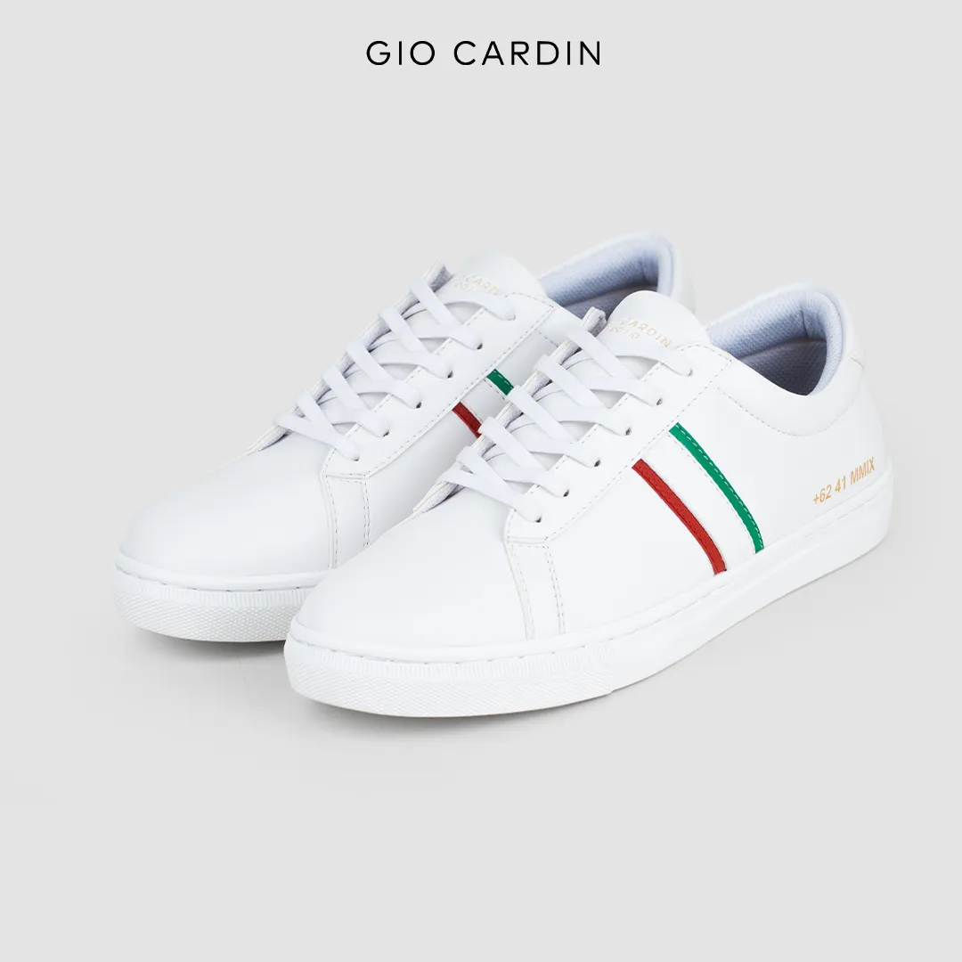 LAH-05 | WHITE / GREEN / RED | MEN