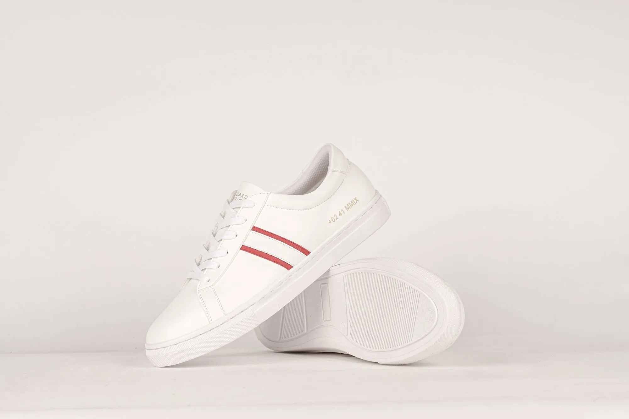 LAH-05 | WHITE / RED | MEN