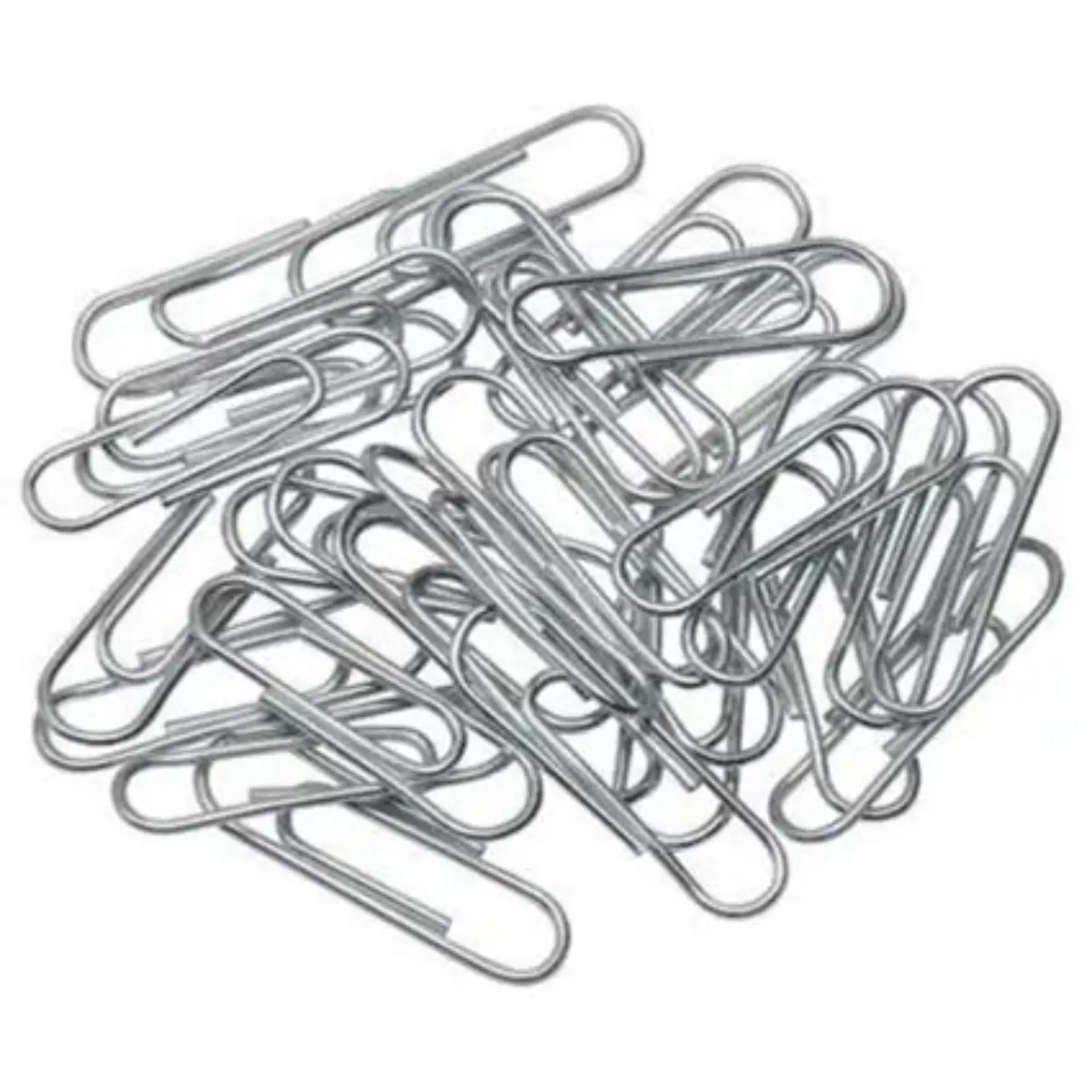 Large Plain Paper clips - Silver