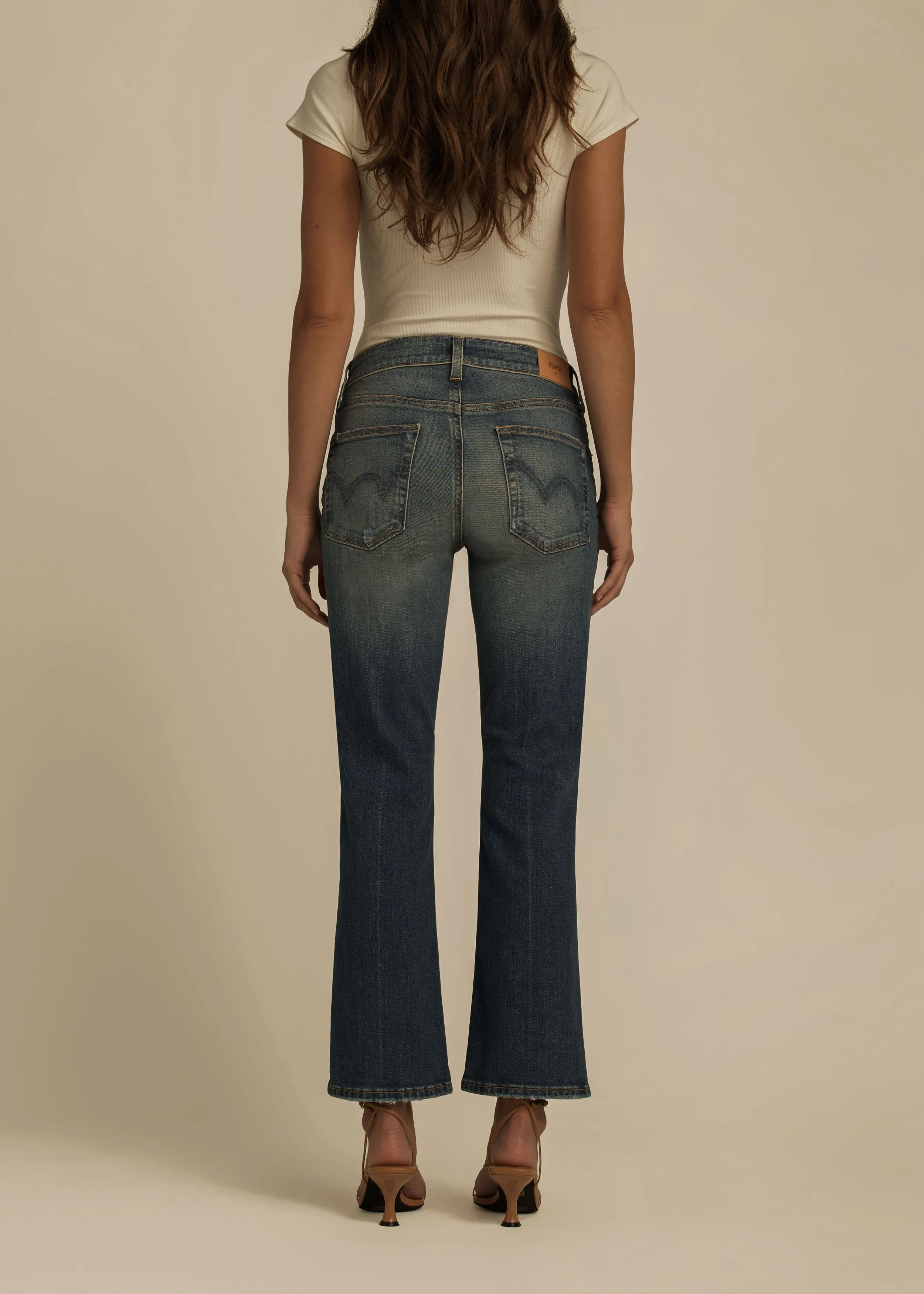 Lark Ankle Bootcut || Skyline