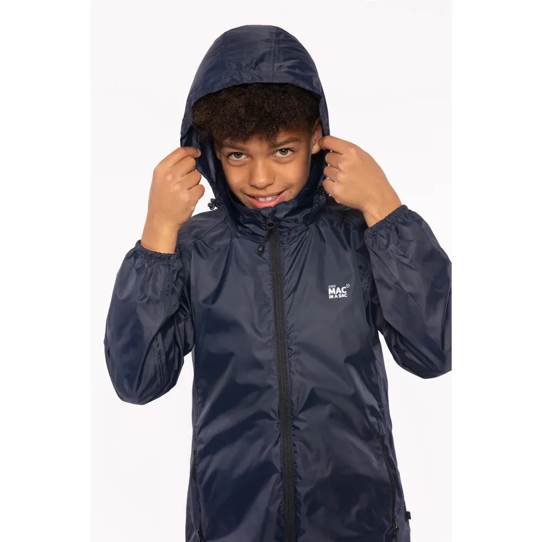 Mac in a Sac Origin Mini Packable Waterproof Jacket - Navy