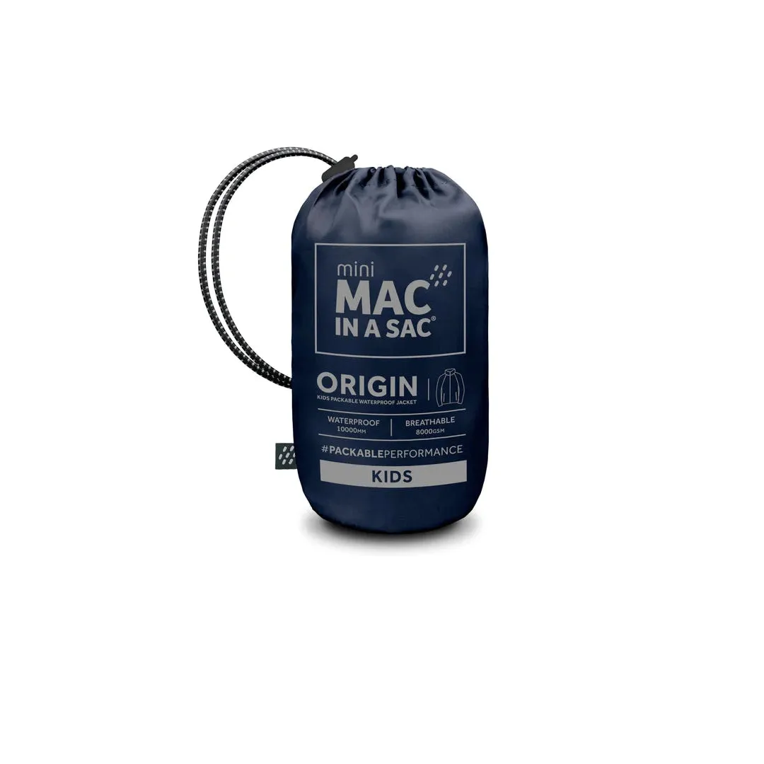 Mac in a Sac Origin Mini Packable Waterproof Jacket - Navy