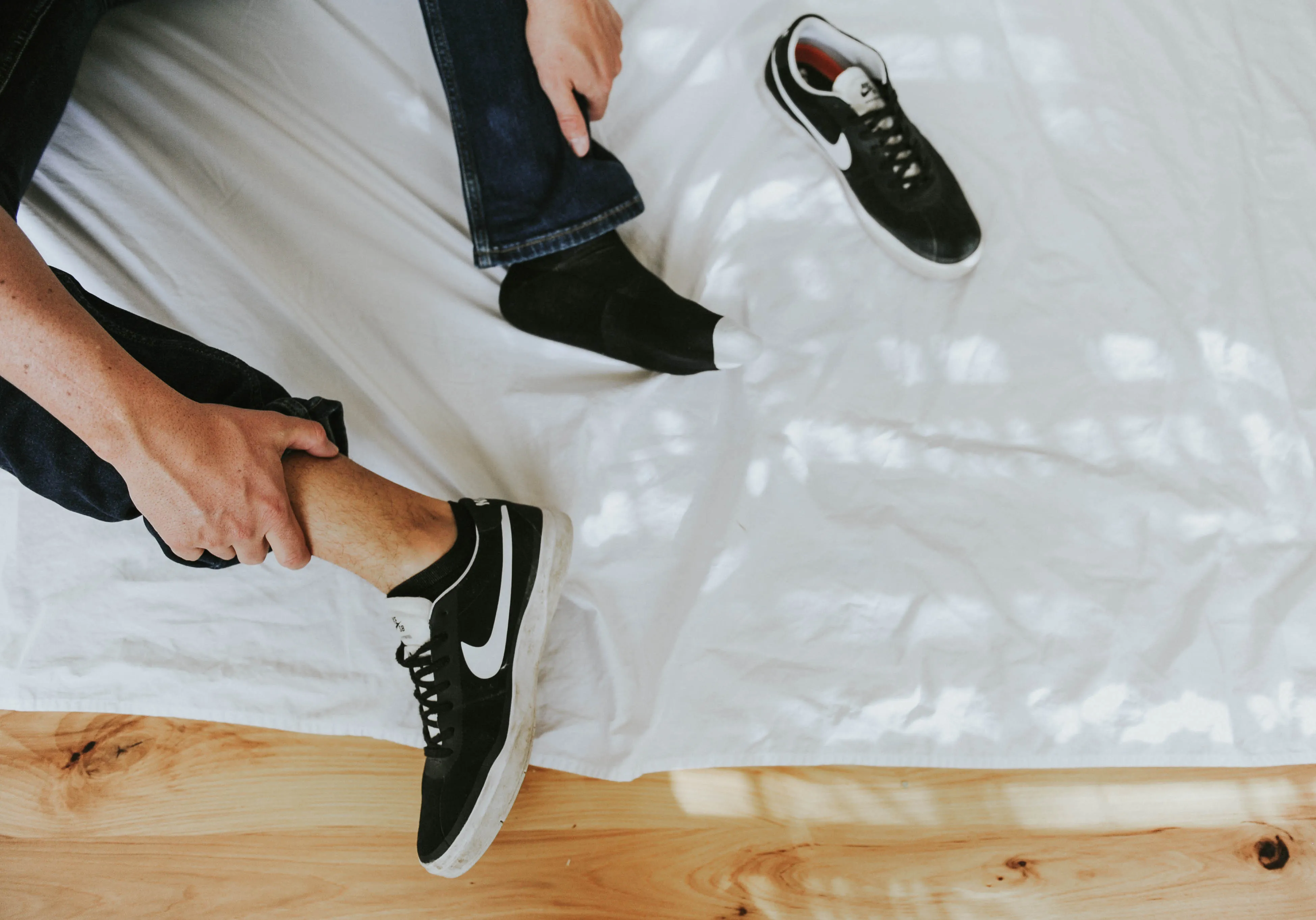 Men's Noir Anklet