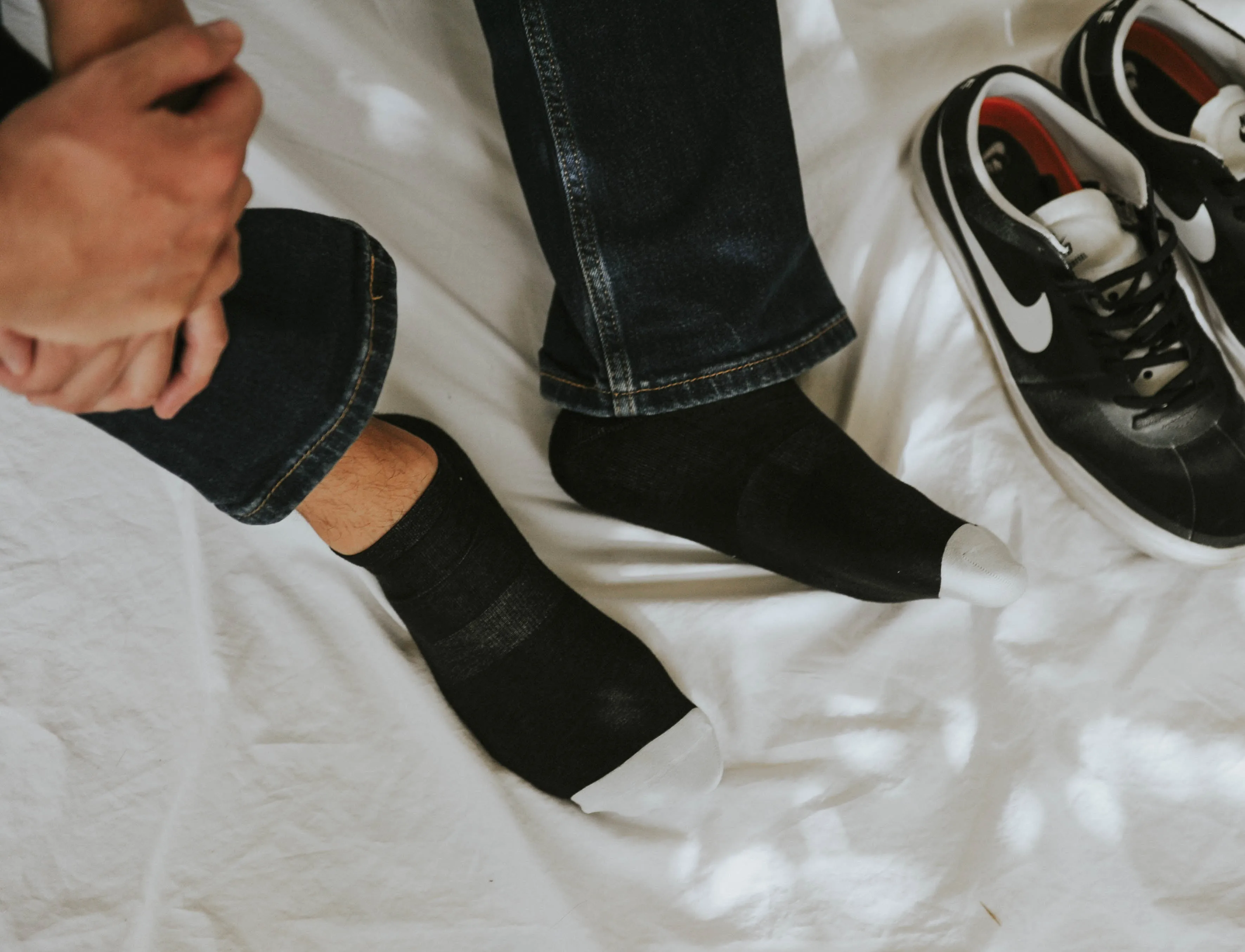 Men's Noir Anklet
