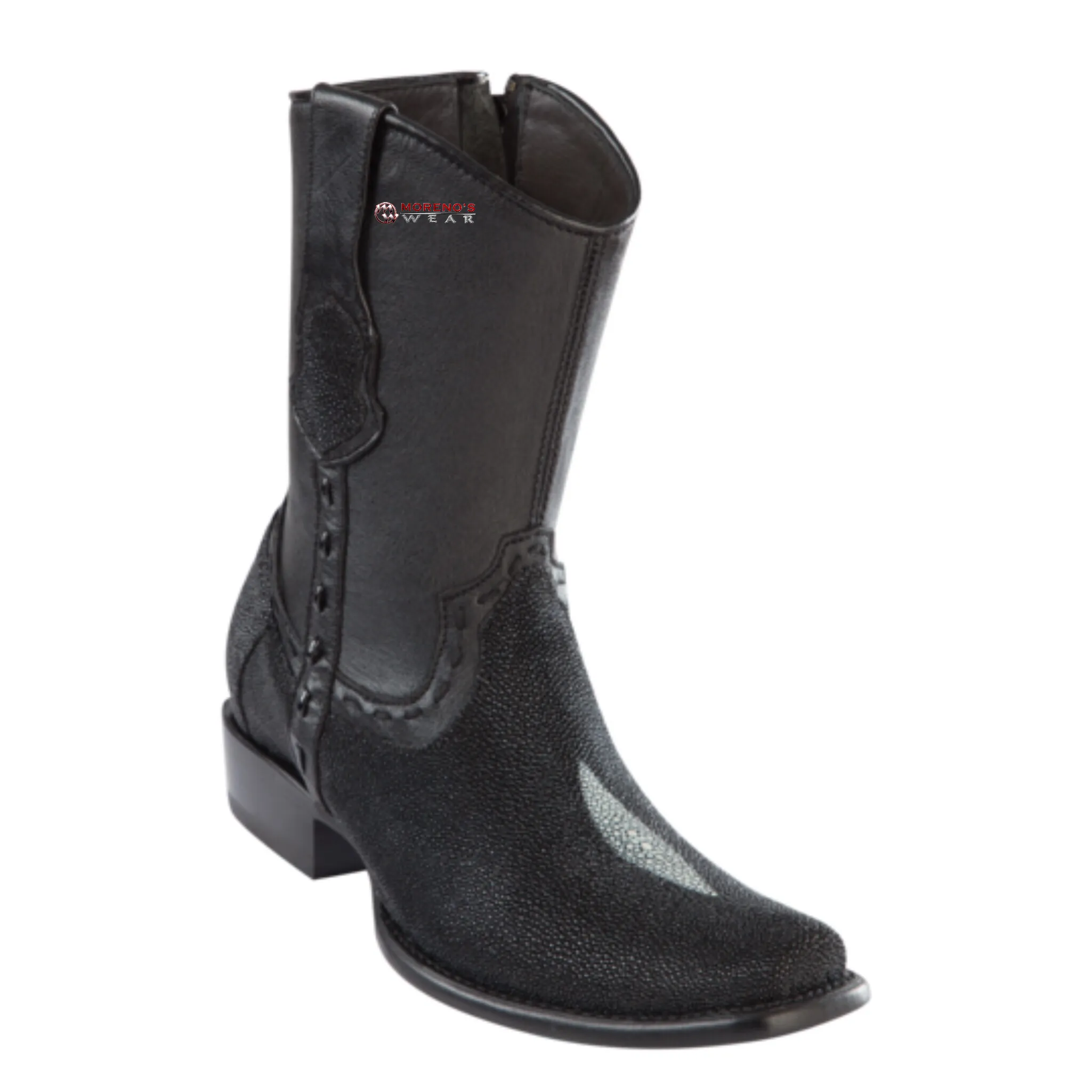 Men's Wild West Stingray Single Stone Ankle Boots Dubai Toe