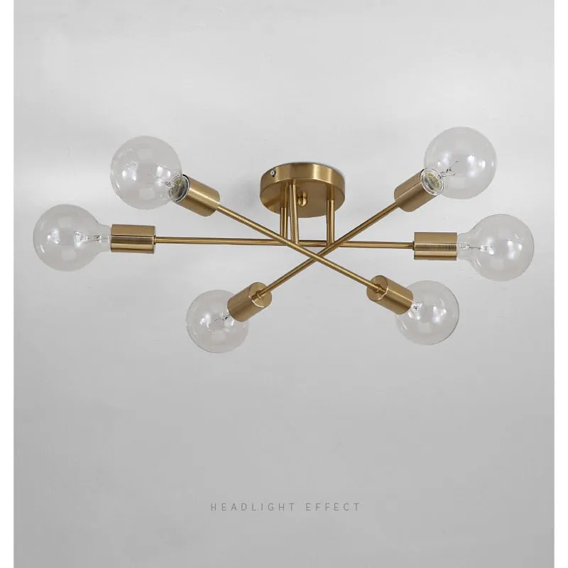 Modern Sputnik Chandelier I Ceiling Lights I SPAFAIR
