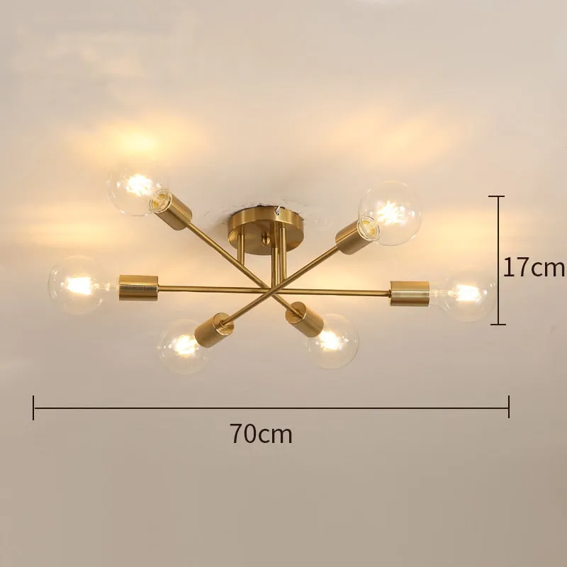 Modern Sputnik Chandelier I Ceiling Lights I SPAFAIR