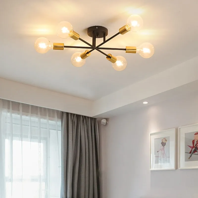 Modern Sputnik Chandelier I Ceiling Lights I SPAFAIR