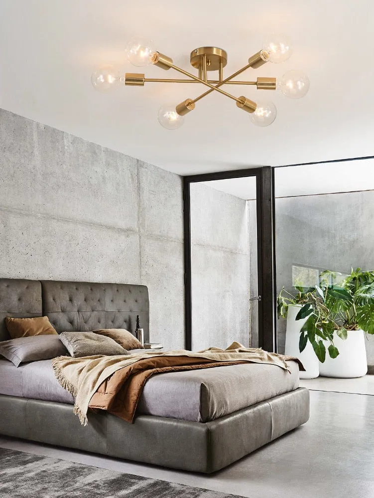 Modern Sputnik Chandelier I Ceiling Lights I SPAFAIR