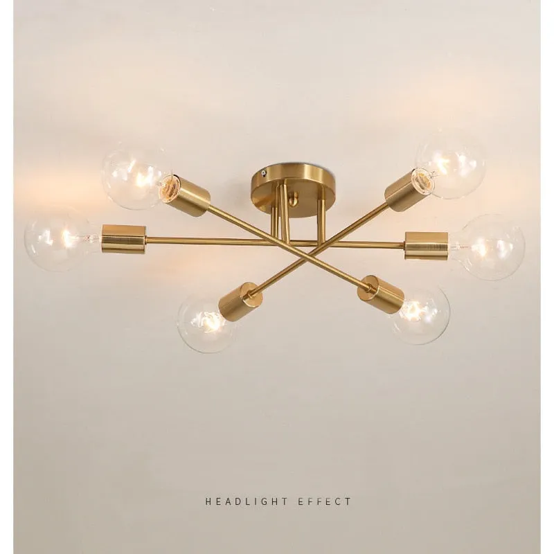 Modern Sputnik Chandelier I Ceiling Lights I SPAFAIR