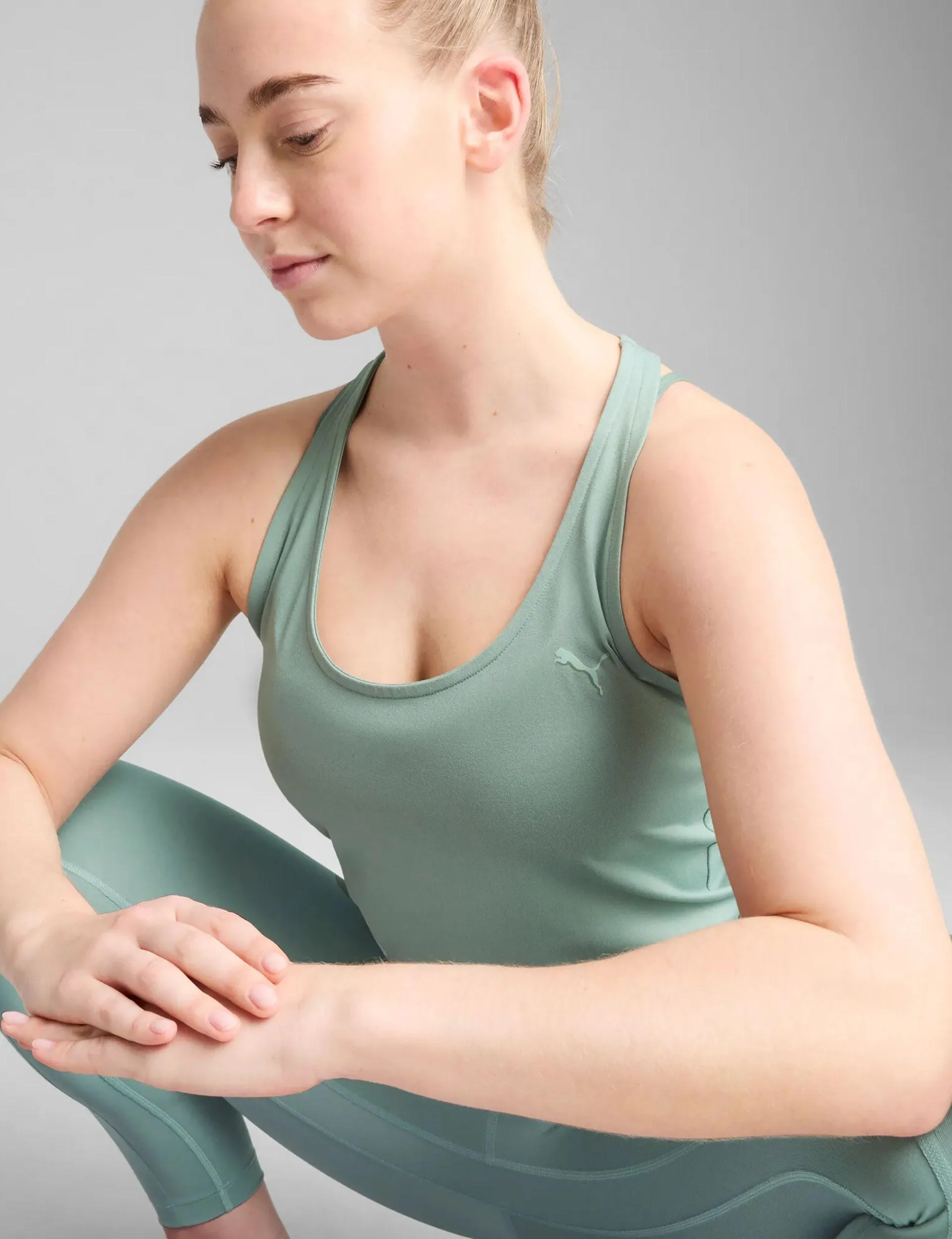 Move Cloudspun Loose Fit Tank - Green Moon