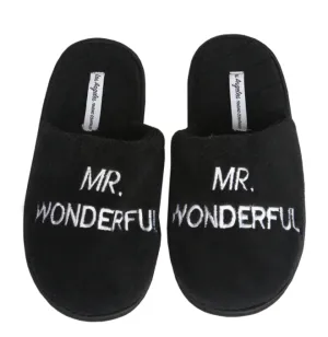 Mr. Wonderful Slippers