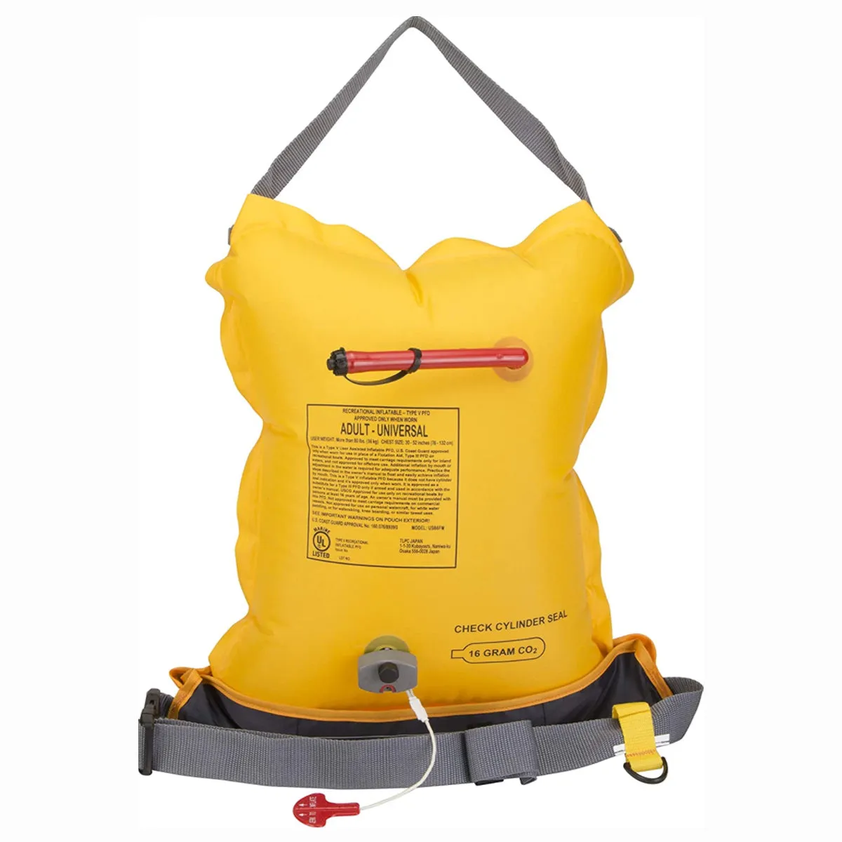 MTI Adventurewear 16g Belt Pack PFD RASTA BLUE