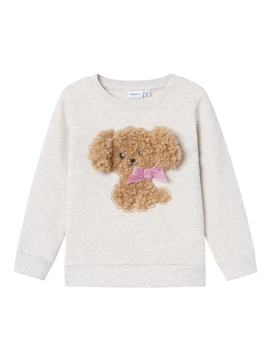 NAME IT | Mini Girl Organic Cotton  Sweatshirt