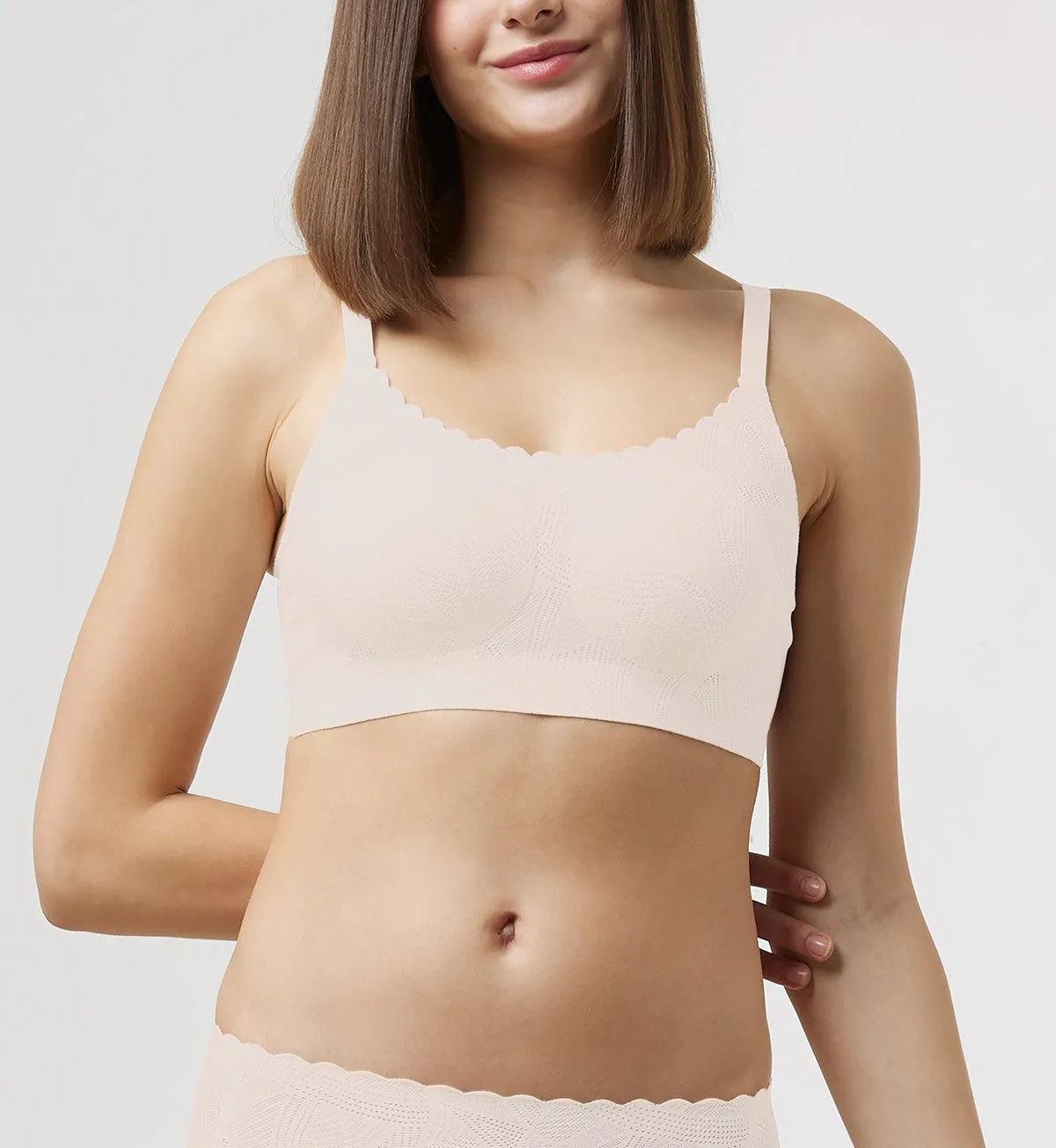 NEW ZERO IN LACE PADDED BRA