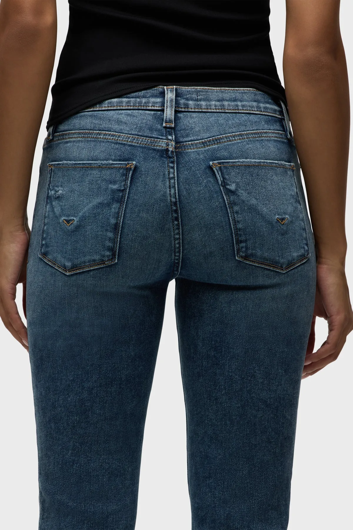Nico Mid-Rise Straight Ankle Jean