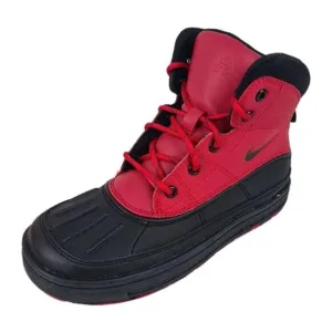 Nike Woodside 2 High Black Red Pre-School Winter Boots Size 2 Y