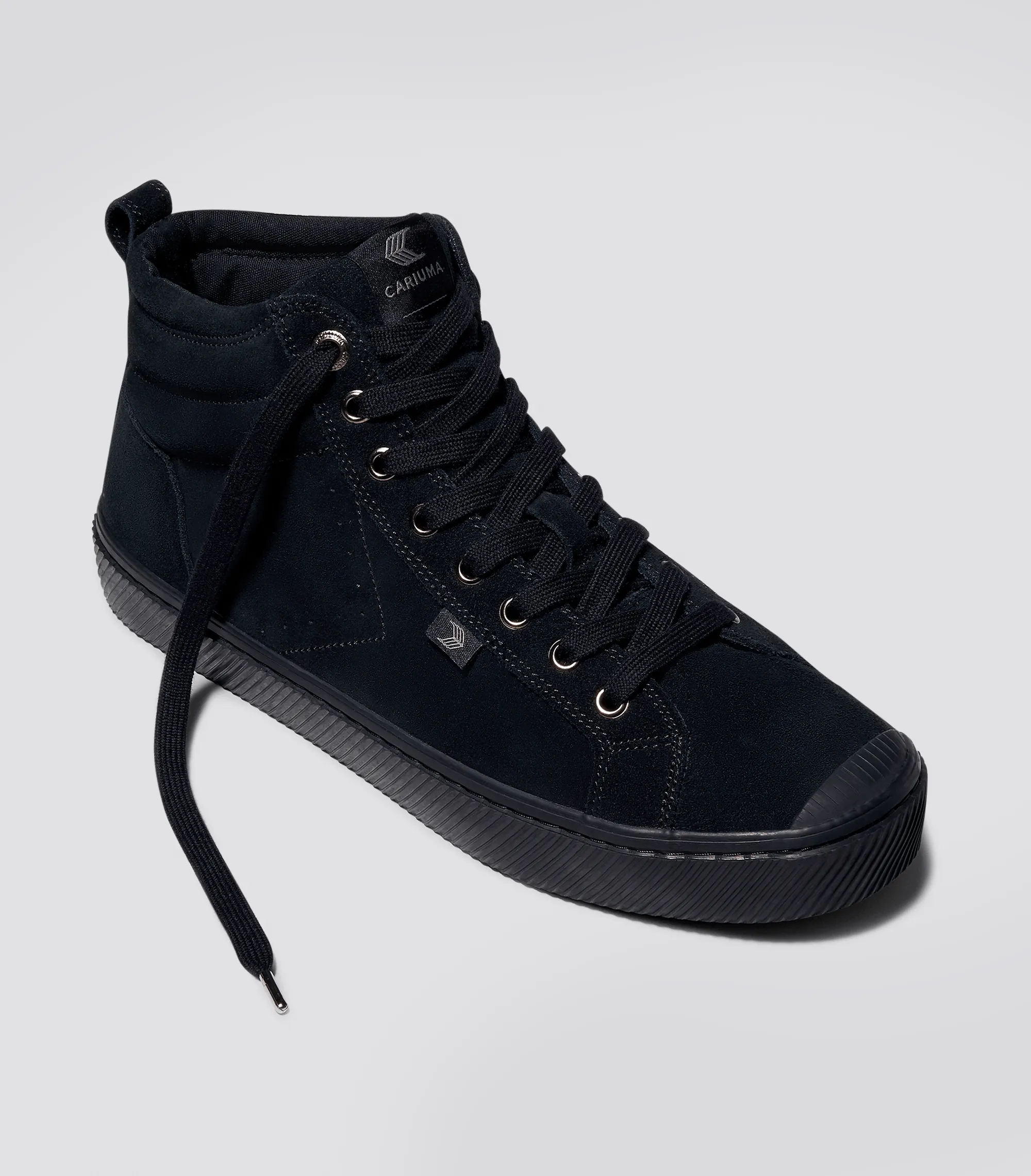 OCA High All Black Suede Sneaker Women
