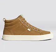 OCA High Camel Suede Sneaker Women