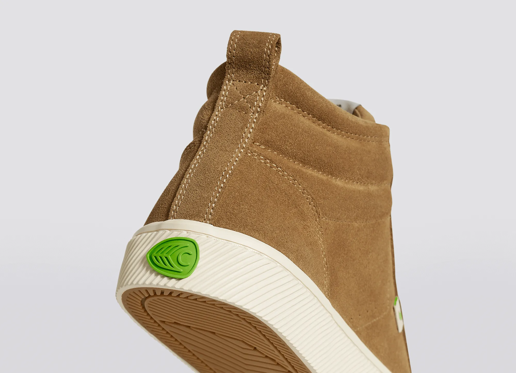 OCA High Camel Suede Sneaker Women