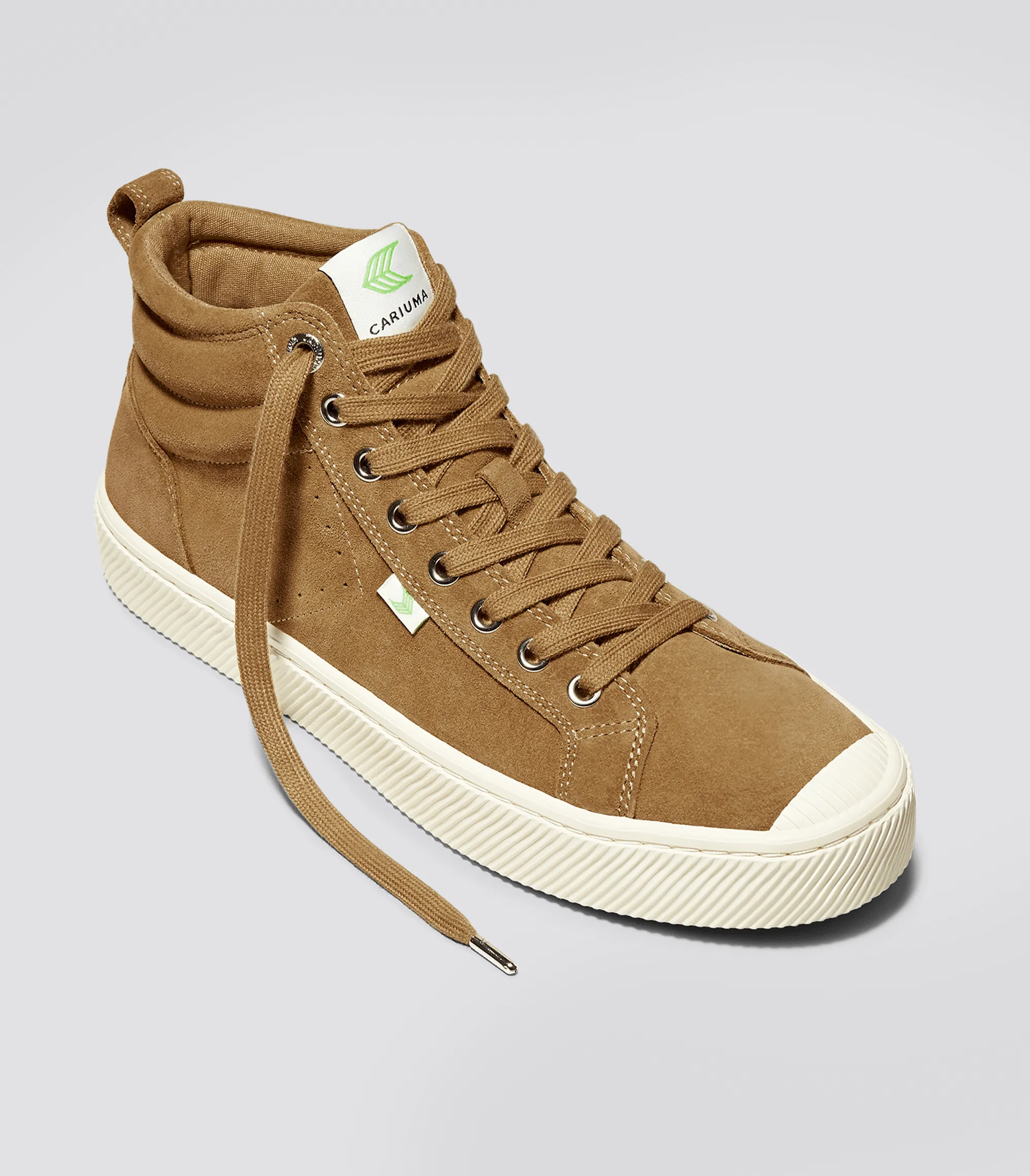 OCA High Camel Suede Sneaker Women
