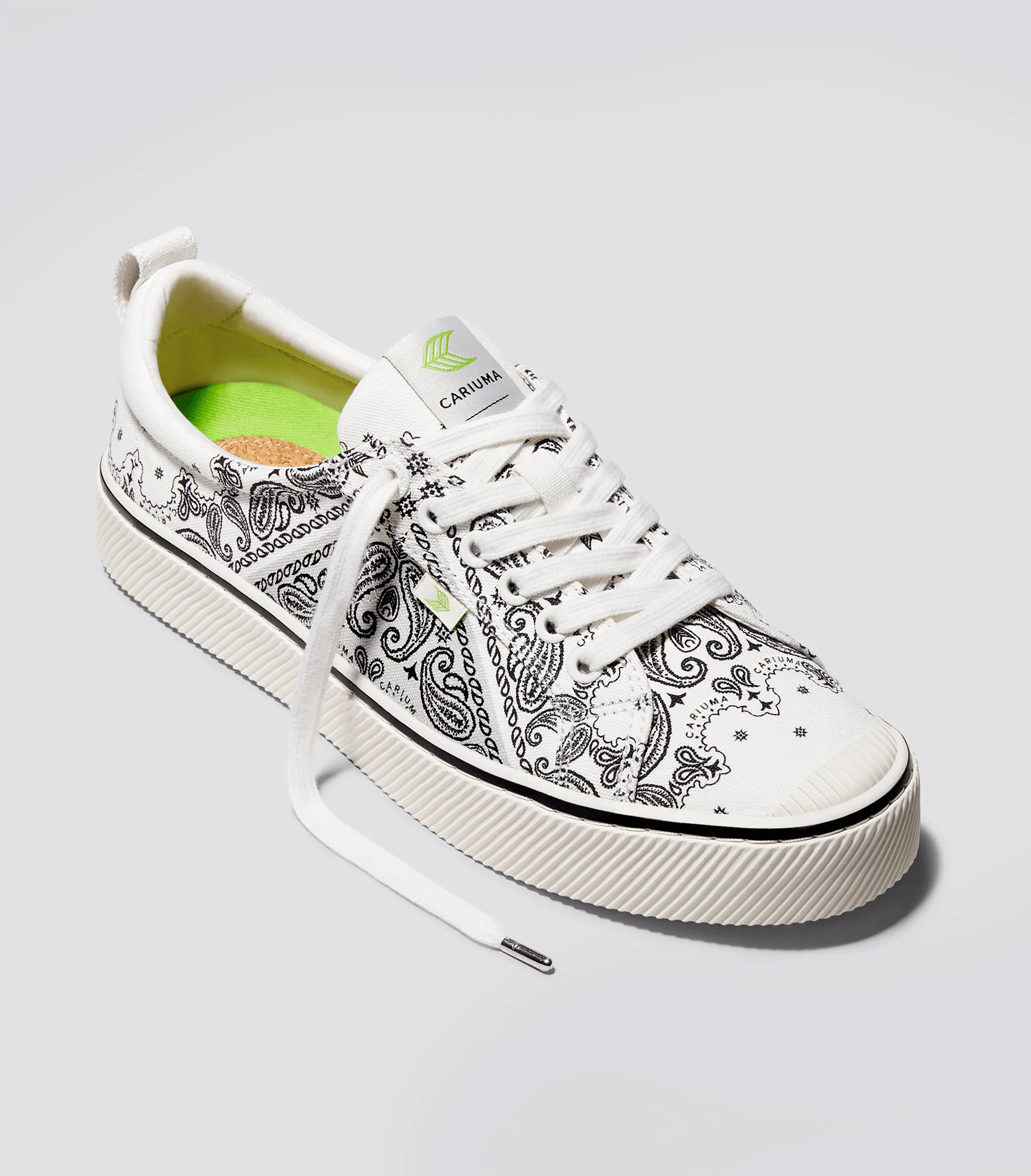 OCA Low Off-White Bandana Canvas Sneaker Women