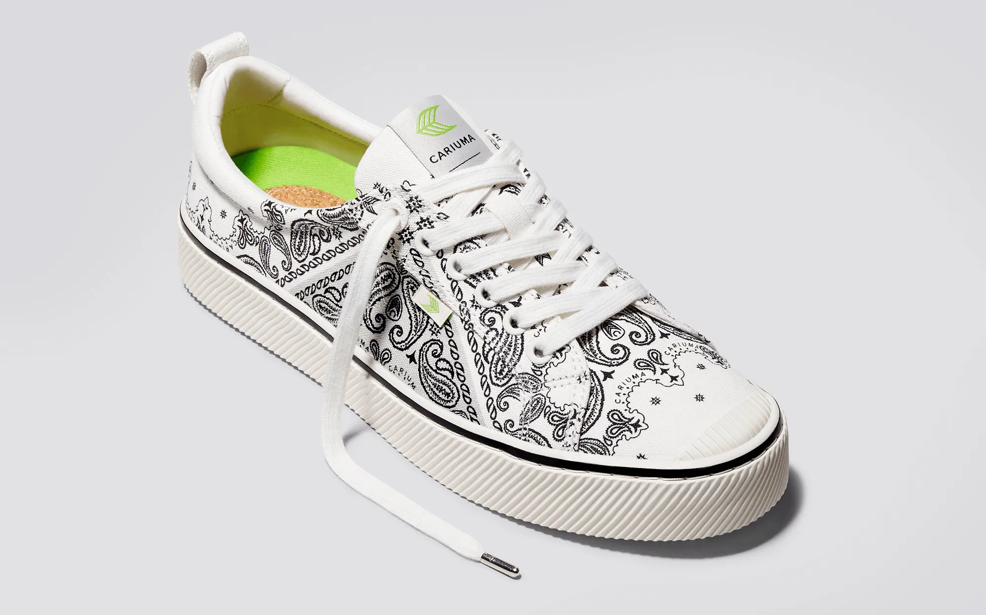 OCA Low Off-White Bandana Canvas Sneaker Women