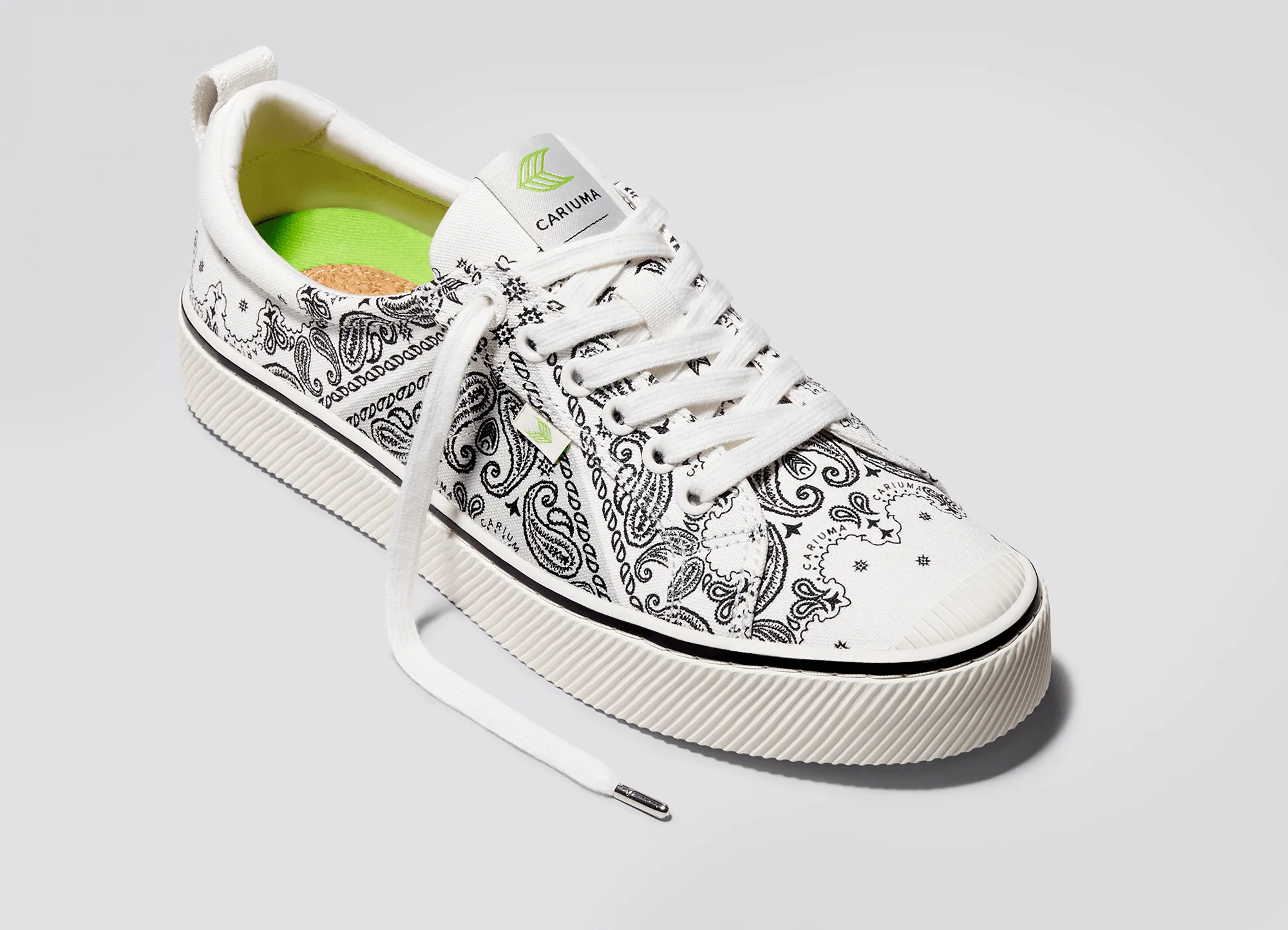 OCA Low Off-White Bandana Canvas Sneaker Women