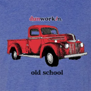 Old School Unisex Lightweight Cotton/Poly Blend SS Tee