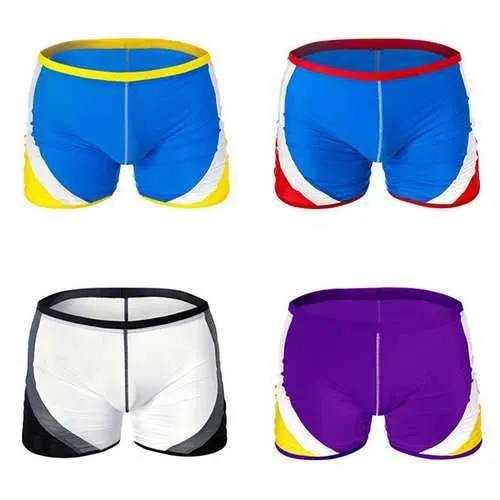Outdoor Swimming Quick Drying Beach Boxers Trunks for Men