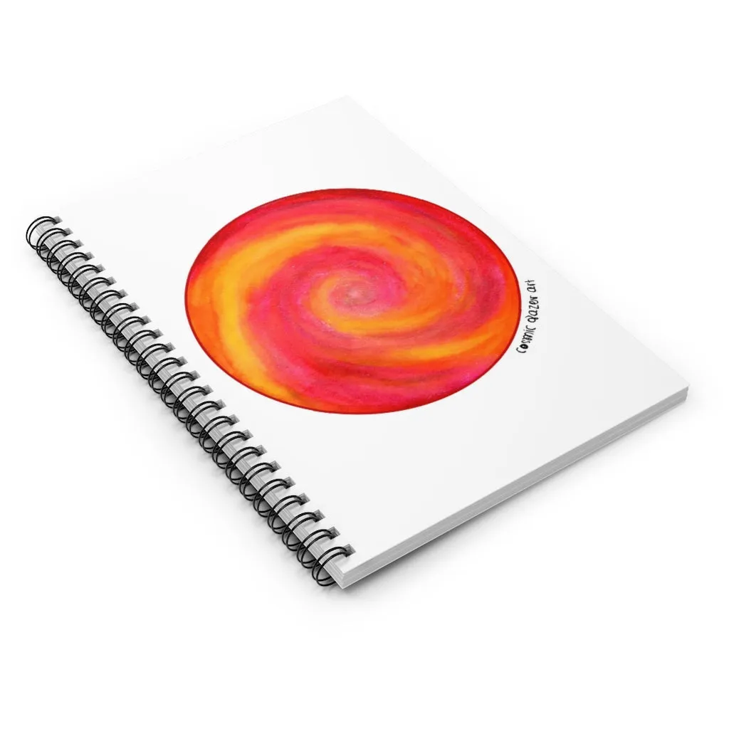 Pele Fire Spiral Notebook - Ruled Line