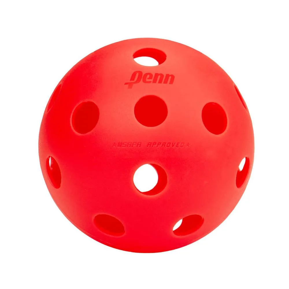 Penn 26 Indoor Pickleball 3 Pack - Red