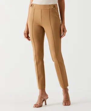 Petite Slim Leg Ankle Pant with Hardware