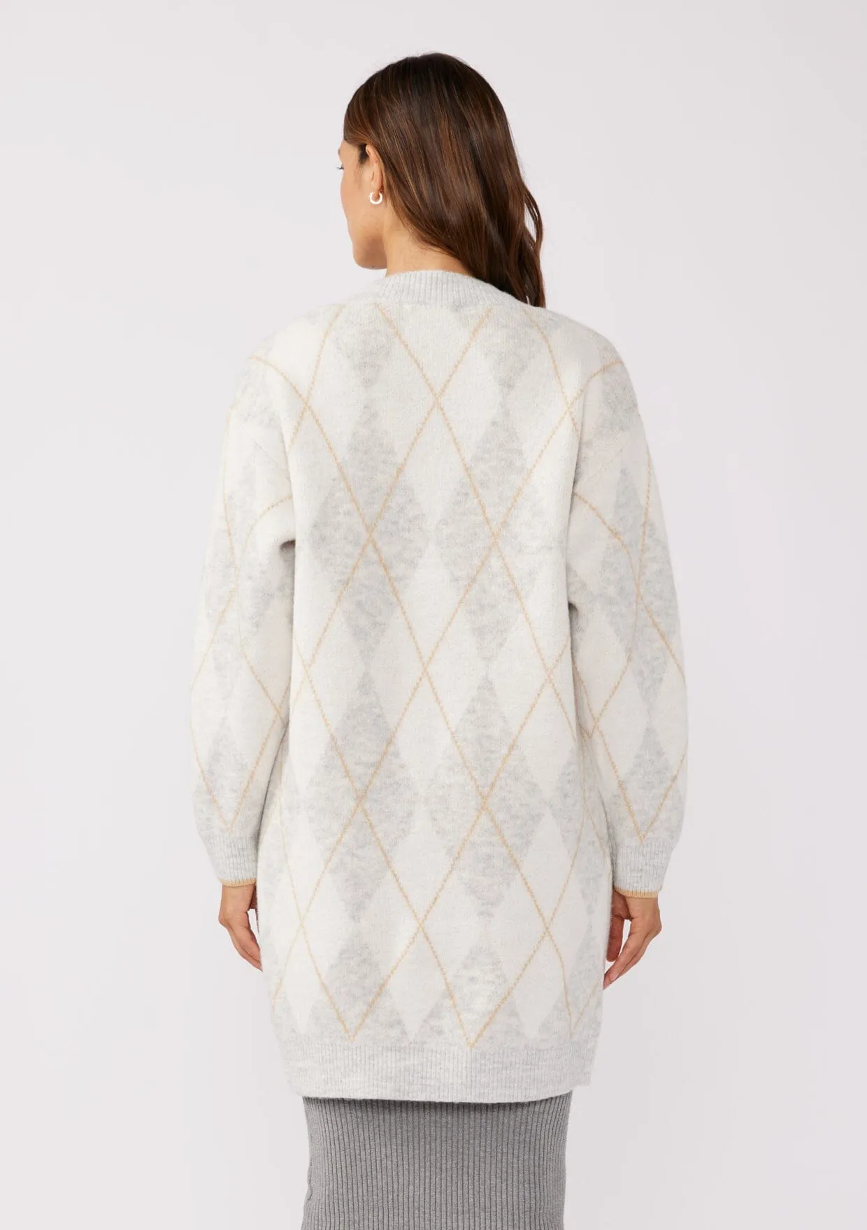 Piper Argyle Cardigan