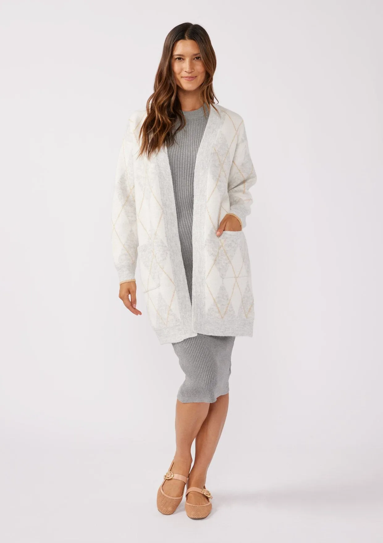 Piper Argyle Cardigan