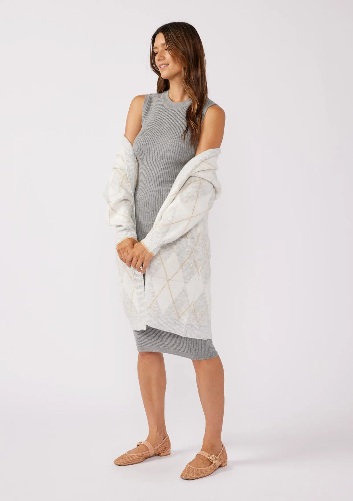 Piper Argyle Cardigan