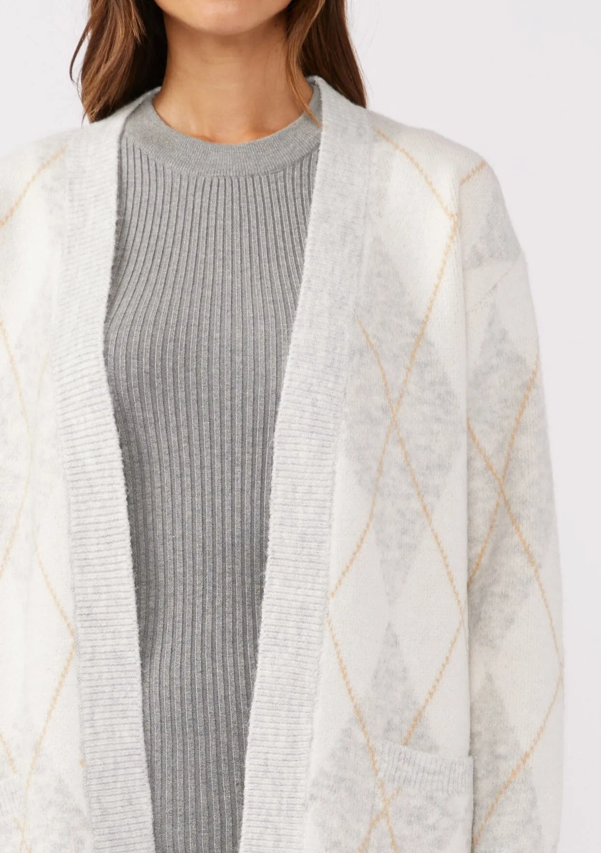 Piper Argyle Cardigan
