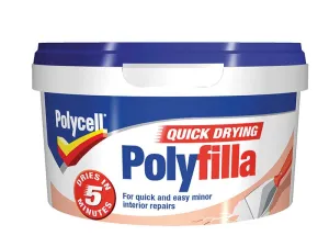 Polycell Multi Purpose Quick Drying Polyfilla Tub 500G