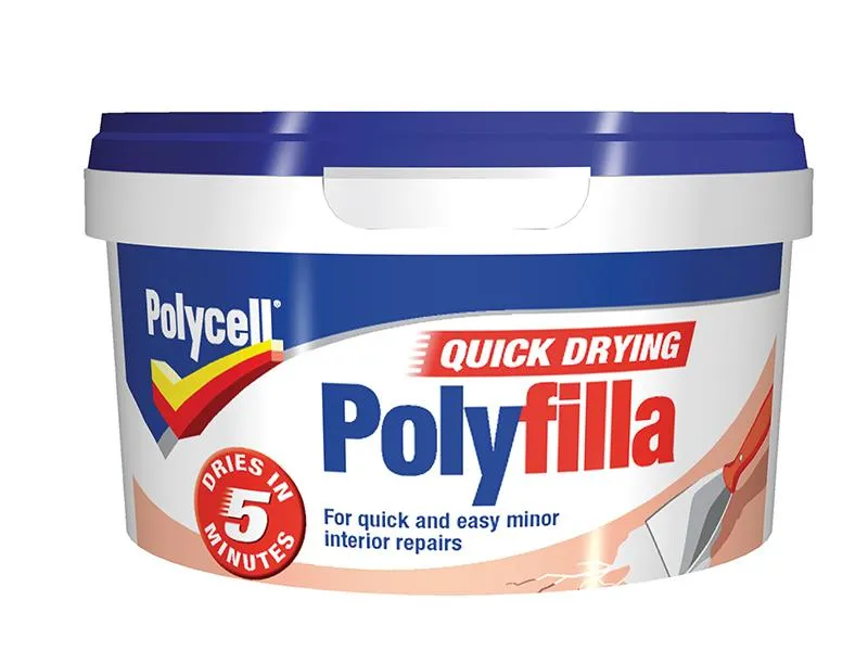 Polycell Multi Purpose Quick Drying Polyfilla Tub 500G