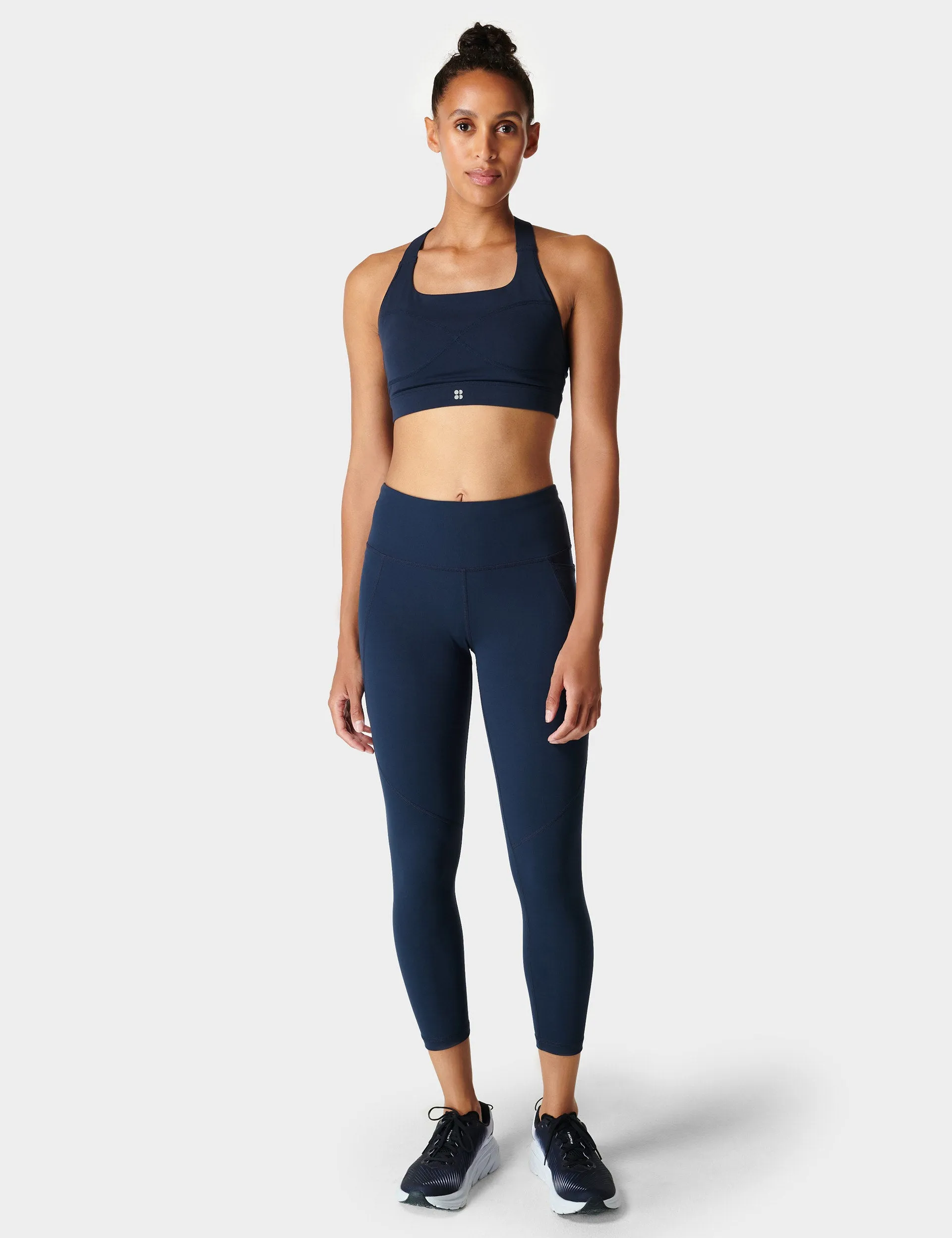 Power 7/8 Gym Leggings - Navy Blue
