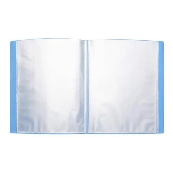 Premto - A4 40 Pocket Display Book - Pastel - Cornflower Blue