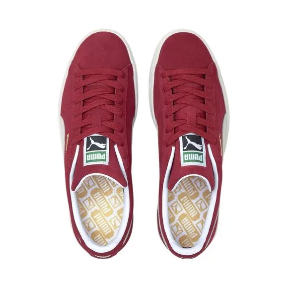 Puma Mens Suede Classic XXI Red Shoes (NWT)