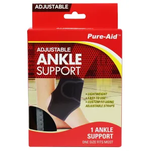 Pure-Aid Adjustable Ankle Support