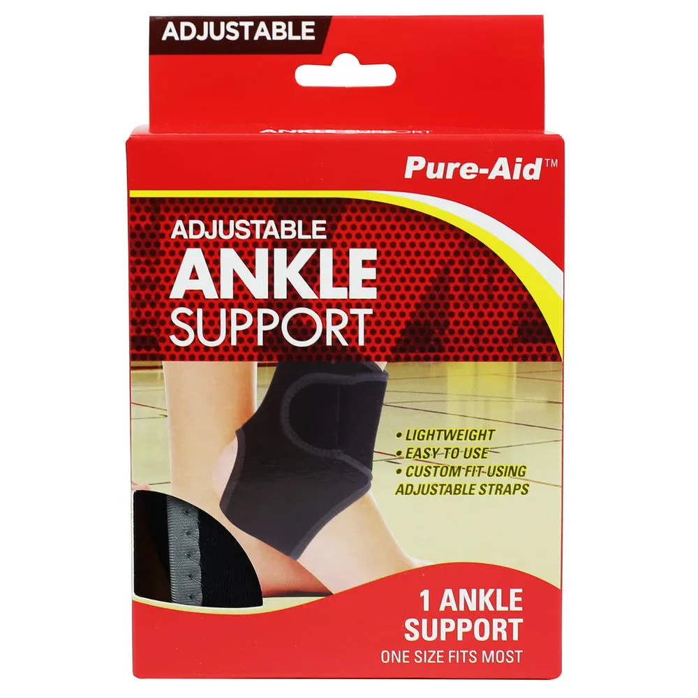 Pure-Aid Adjustable Ankle Support