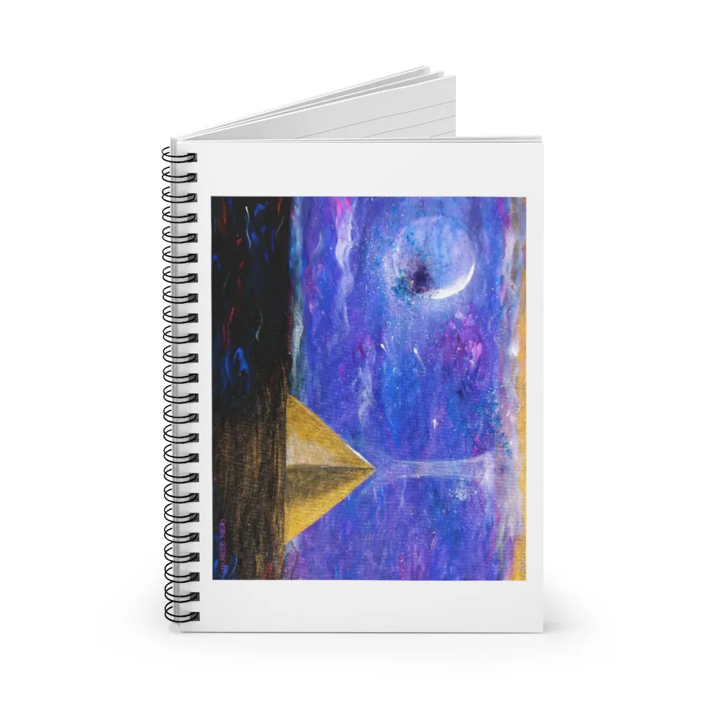Pyramid Ascension Spiral Notebook - Ruled Line