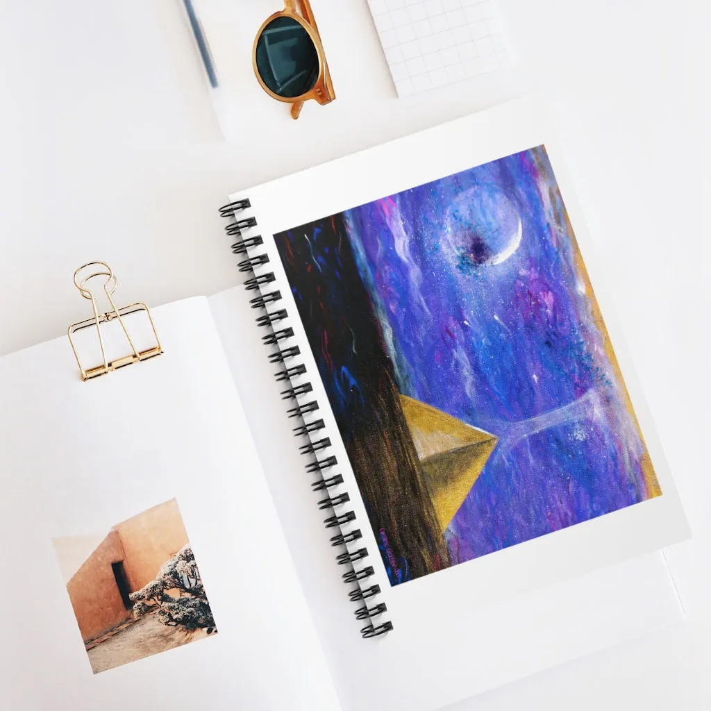 Pyramid Ascension Spiral Notebook - Ruled Line