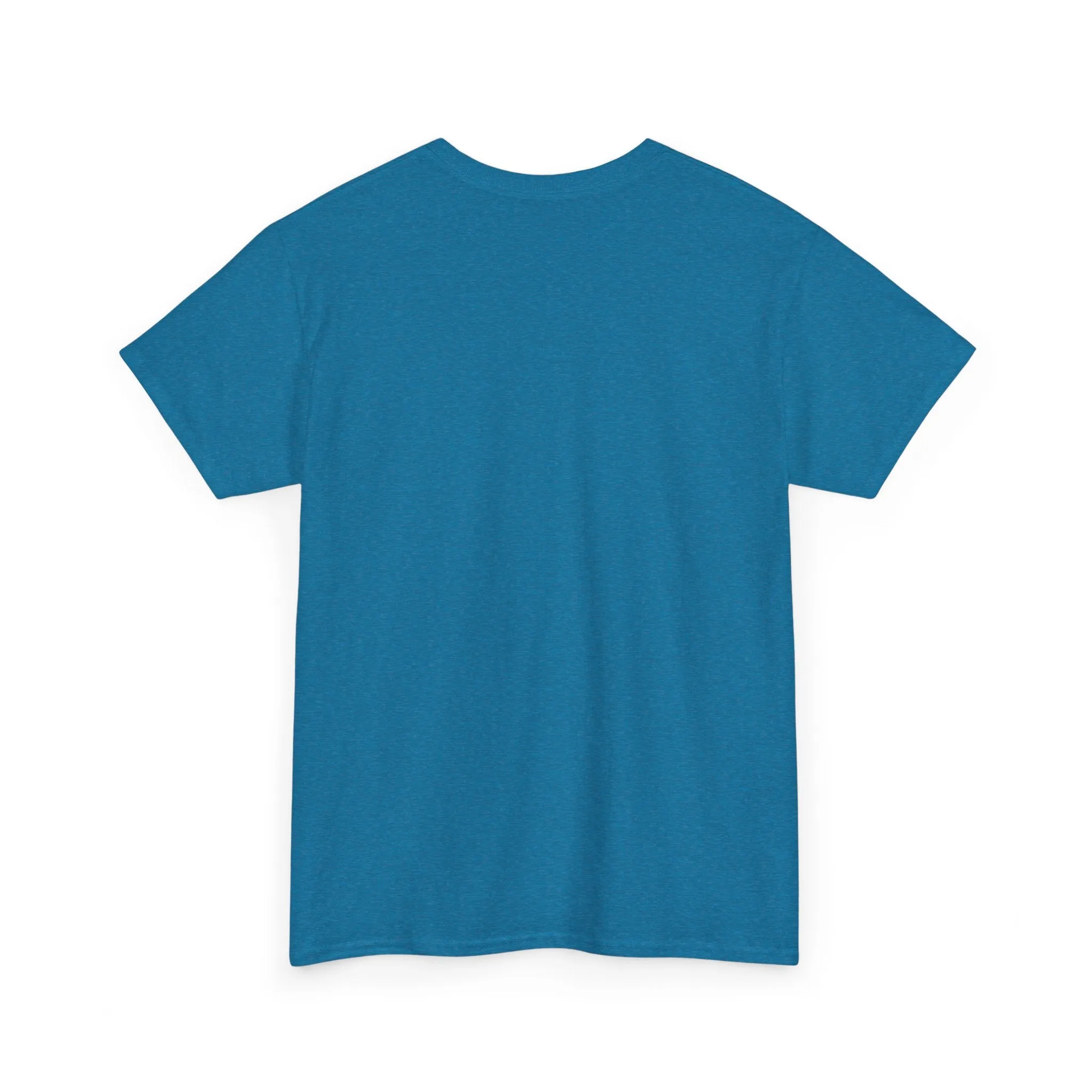 "If I Fits, I Sits" Cat Philosophy Unisex Heavy Cotton Tee
