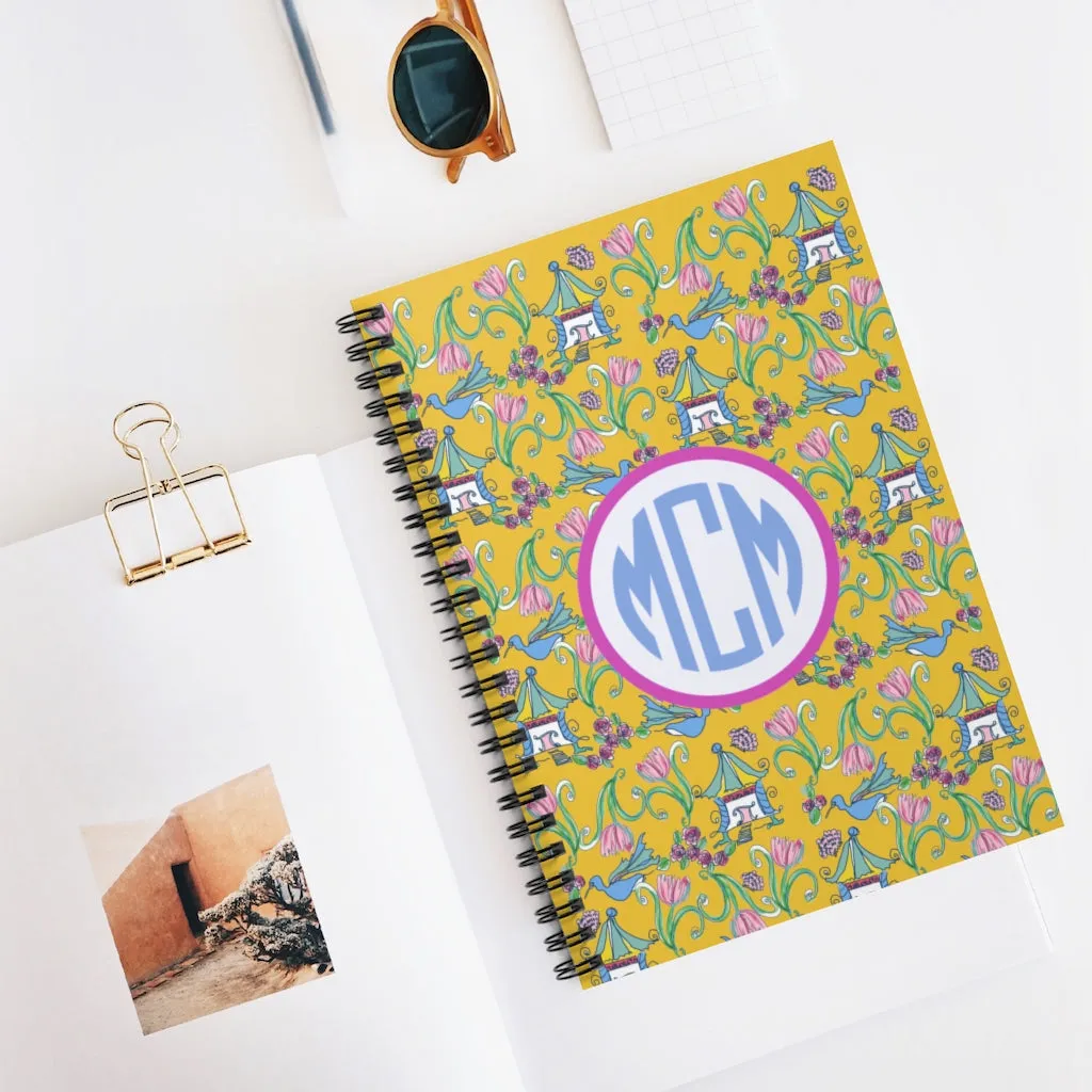 Rainbow Pagoda Spiral Notebook - Ruled Line