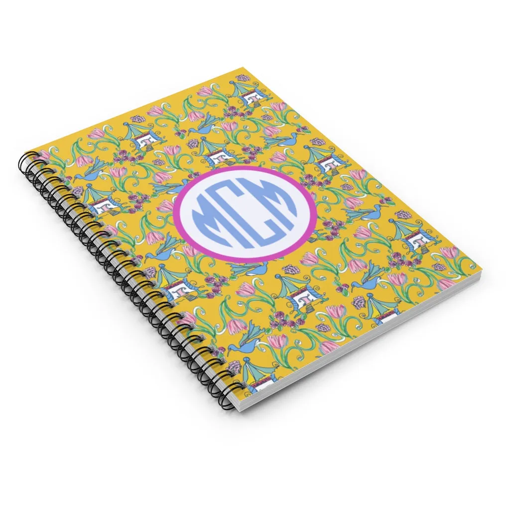 Rainbow Pagoda Spiral Notebook - Ruled Line