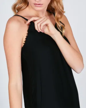 Raw Fray Camisole Dress